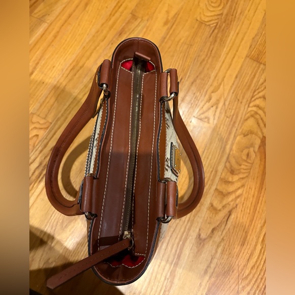 Dooney and Bourke Vintage Signature Canvas Tote - Picture 11 of 17